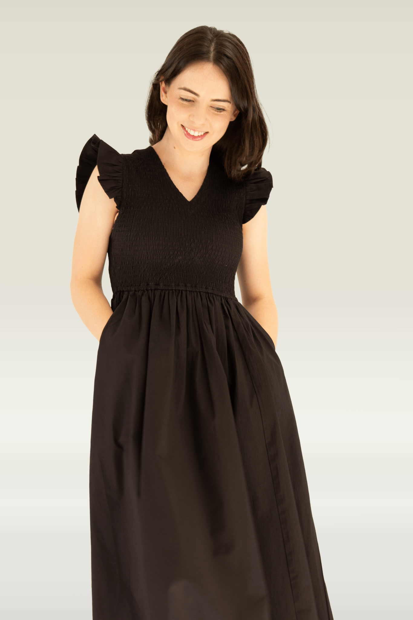 Gather Dress - On A Good Day - Dress