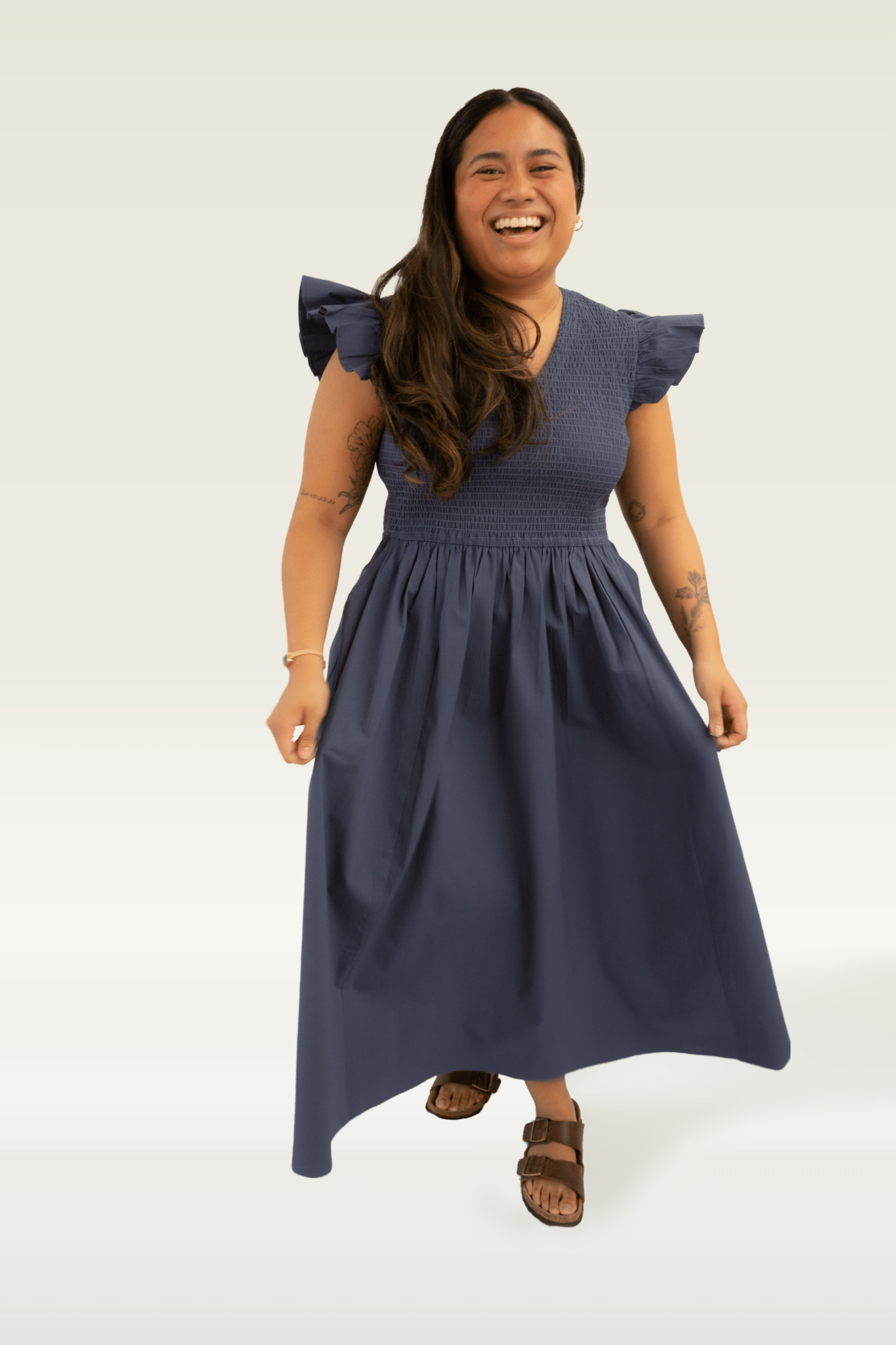 Gather Dress - On A Good Day - Dress