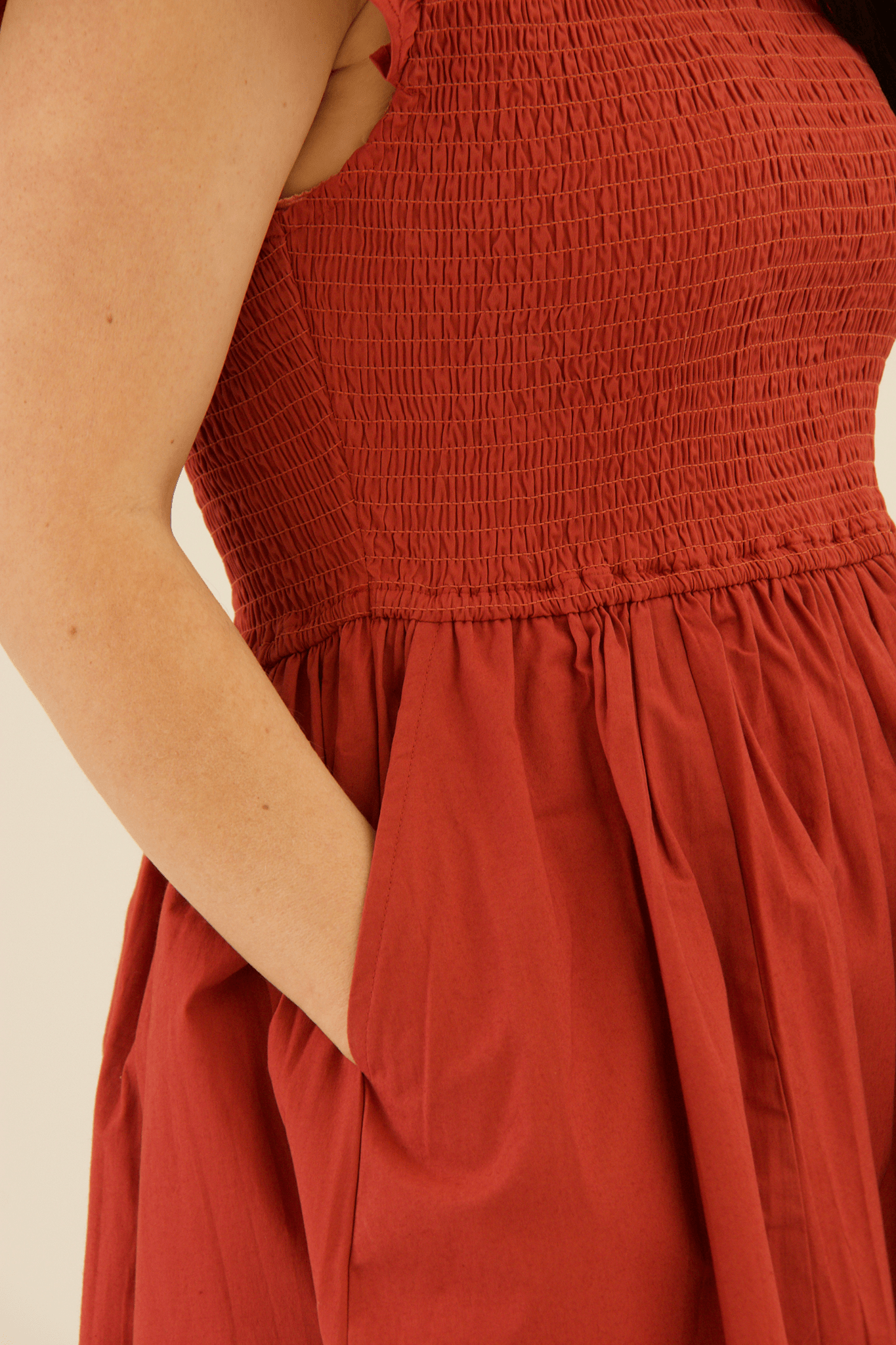 Gather Dress - On A Good Day - Dress