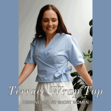 Have you seen the Terrace Wrap Top from our new collection?