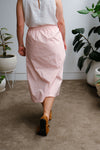 Cove Midi Skirt - Peach Stripe - On A Good Day -