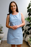 Gallery Mini Dress - Arctic Sky - On A Good Day - Dress