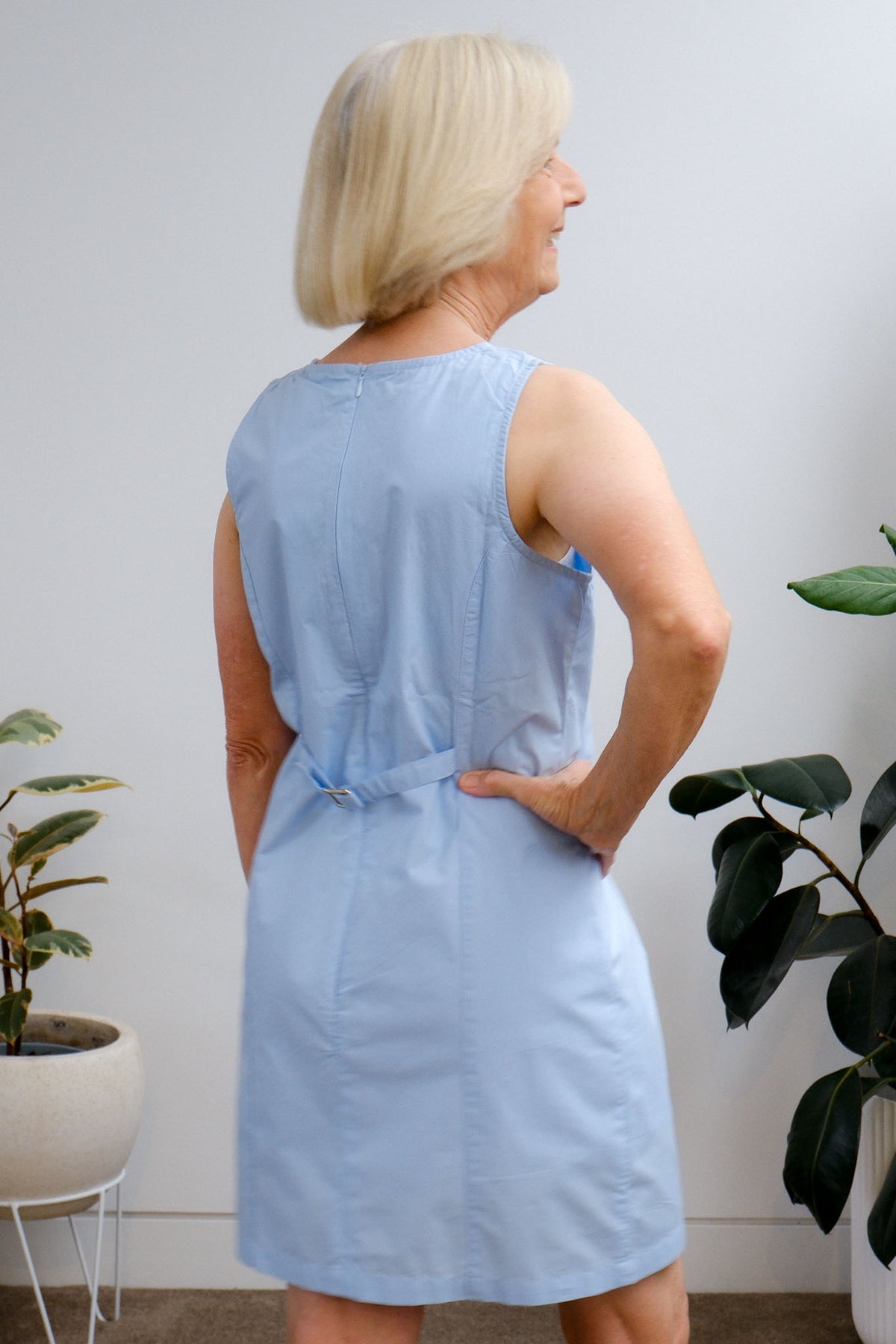 Gallery Mini Dress - Arctic Sky - On A Good Day - Dress