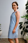 Gallery Mini Dress - Arctic Sky - On A Good Day - Dress