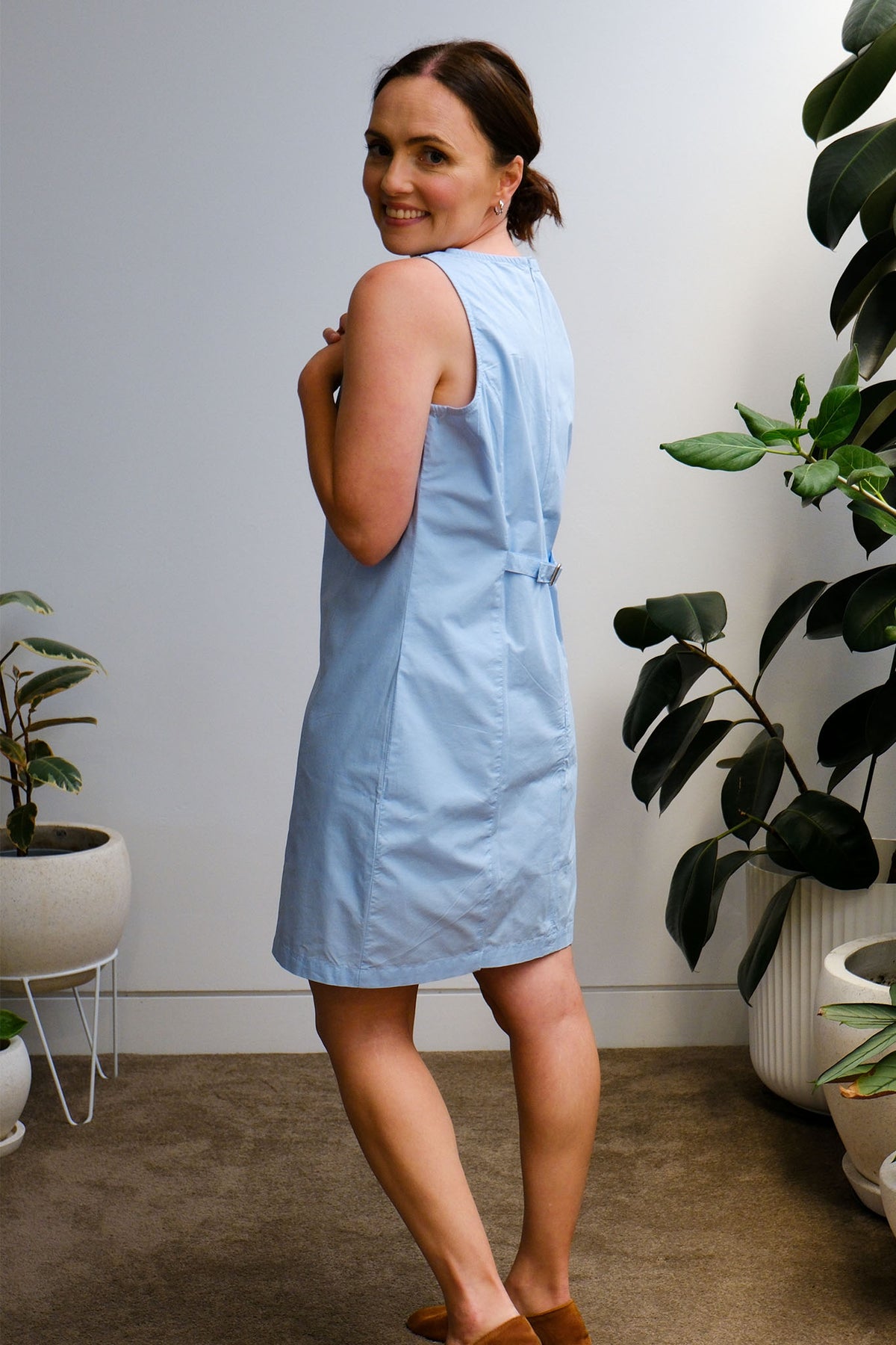 Gallery Mini Dress - Arctic Sky - On A Good Day - Dress