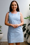 Gallery Mini Dress - Arctic Sky - On A Good Day - Dress