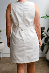 Gallery Mini Dress - Crisp White - On A Good Day -