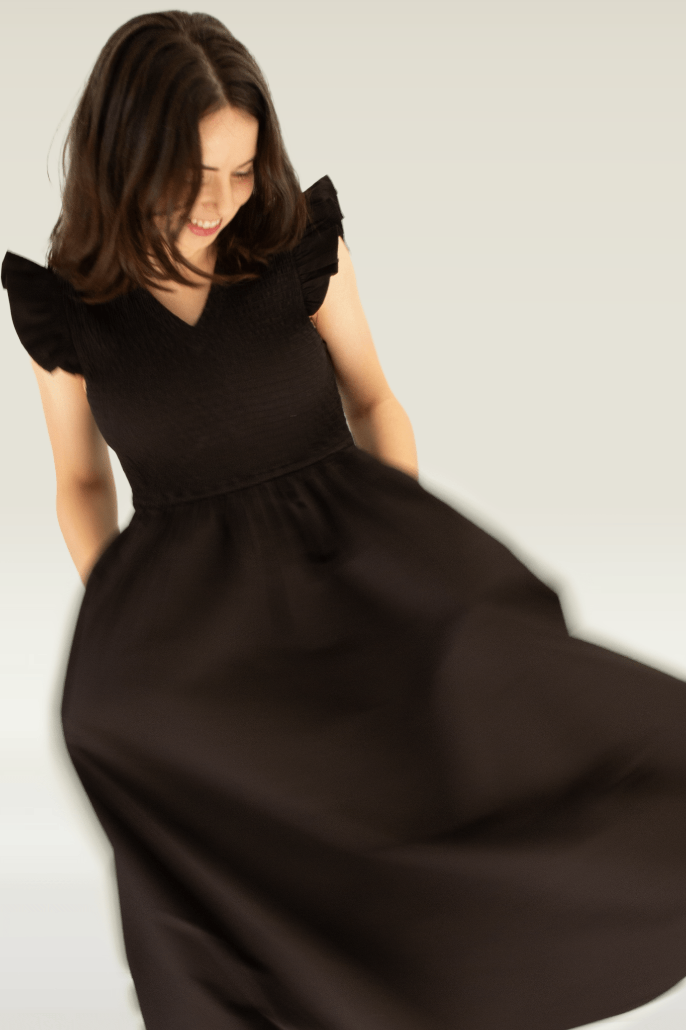 Gather Dress - On A Good Day - Dress