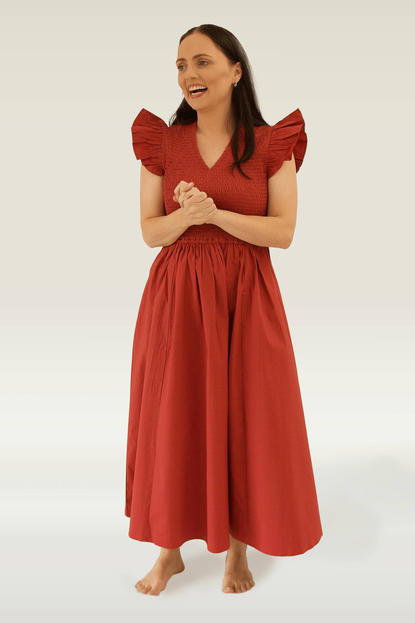 Gather Dress - On A Good Day - Dress