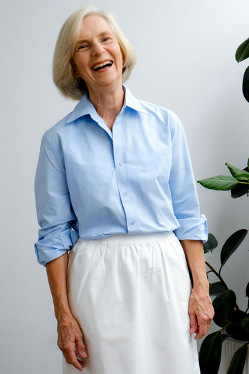 Lane Shirt - Arctic Sky - On A Good Day - Tops