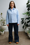 Lane Shirt - Arctic Sky - On A Good Day - Tops