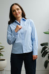 Lane Shirt - Arctic Sky - On A Good Day - Tops