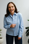 Lane Shirt - Arctic Sky - On A Good Day - Tops