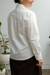 Lane Shirt - Crisp White - On A Good Day - Tops