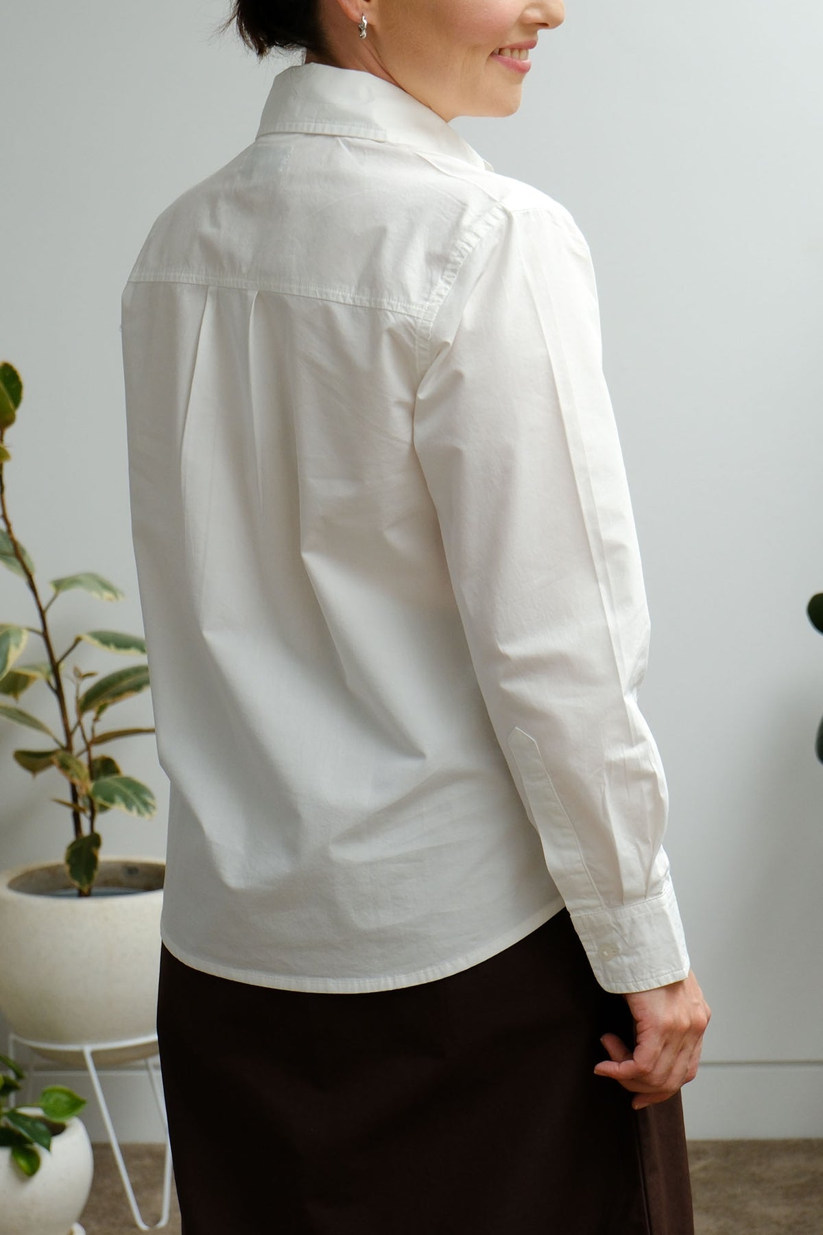 Lane Shirt - Crisp White - On A Good Day - Tops