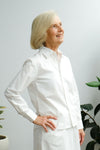 Lane Shirt - Crisp White - On A Good Day - Tops