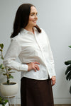 Lane Shirt - Crisp White - On A Good Day - Tops