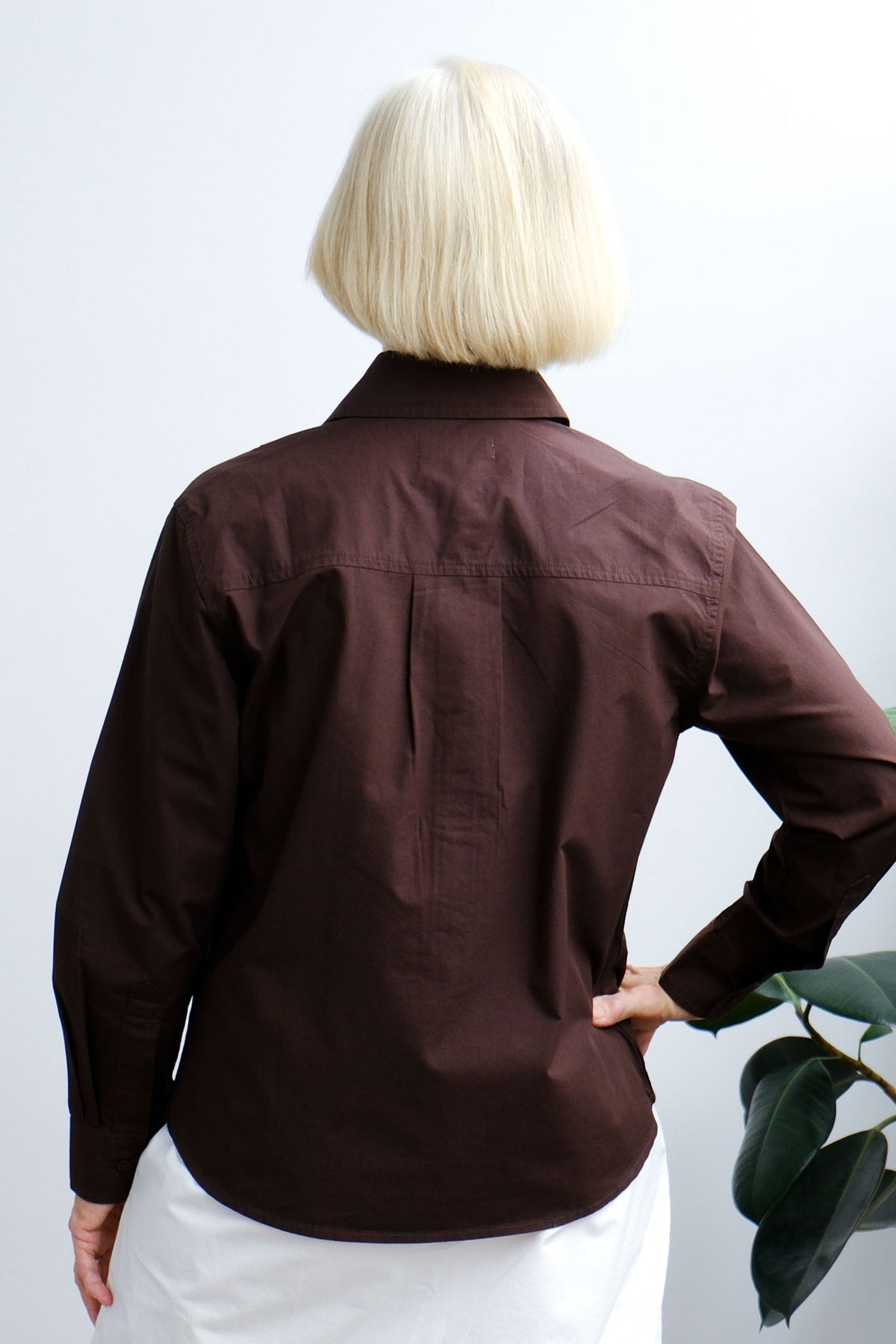 Lane Shirt - Dark Chocolate - On A Good Day - Tops