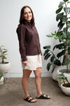 Lane Shirt - Dark Chocolate - On A Good Day - Tops