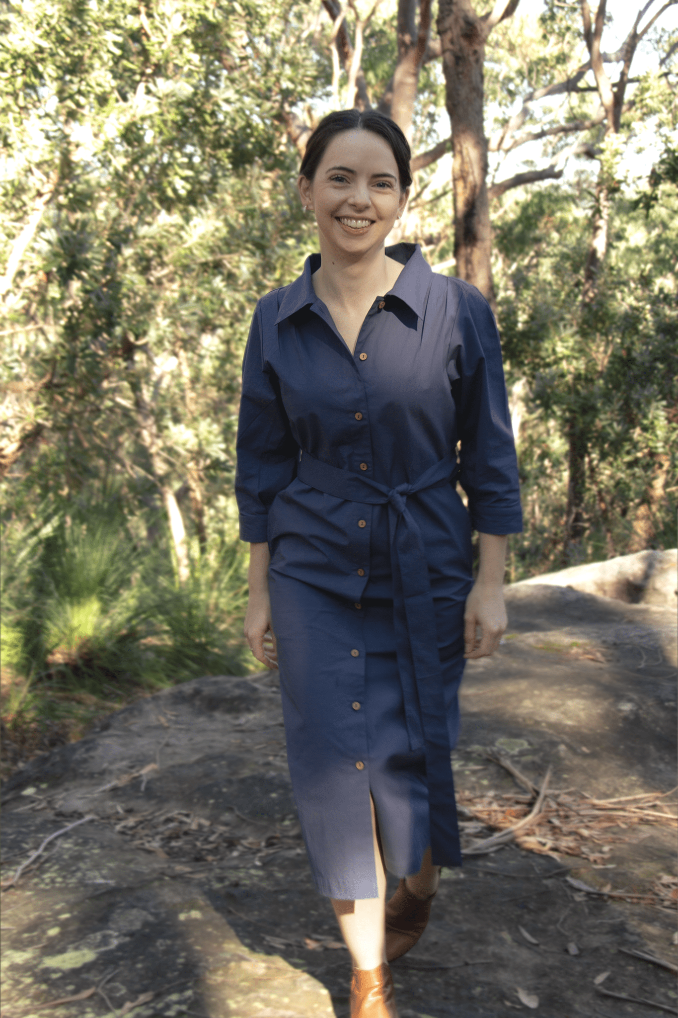 Spruce Shirt Dress - On A Good Day - Dress