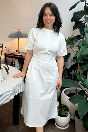 Pavilion Dress - Crisp White - On A Good Day -