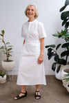 Pavilion Dress - Crisp White - On A Good Day -