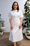 Pavilion Dress - Crisp White - On A Good Day -