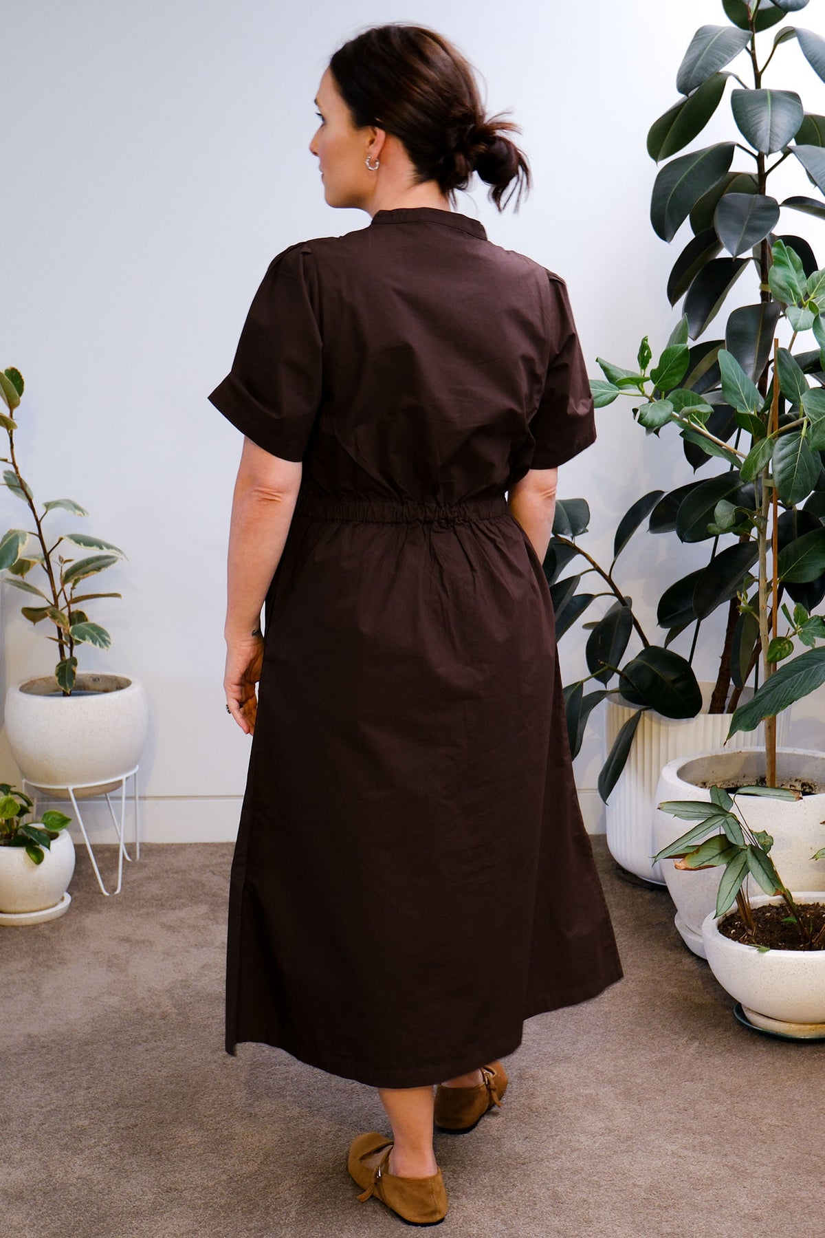 Pavilion Dress - Dark Chocolate - On A Good Day - Dress