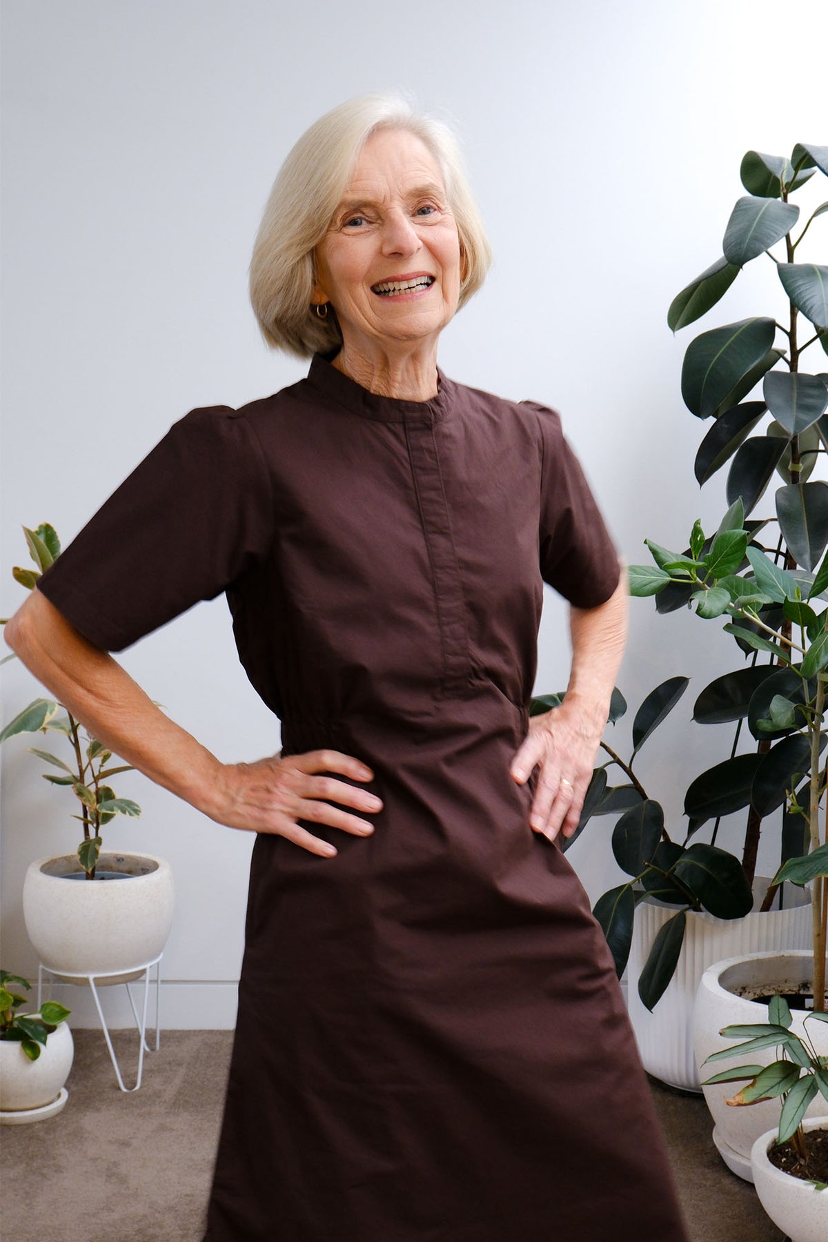 Pavilion Dress - Dark Chocolate - On A Good Day - Dress