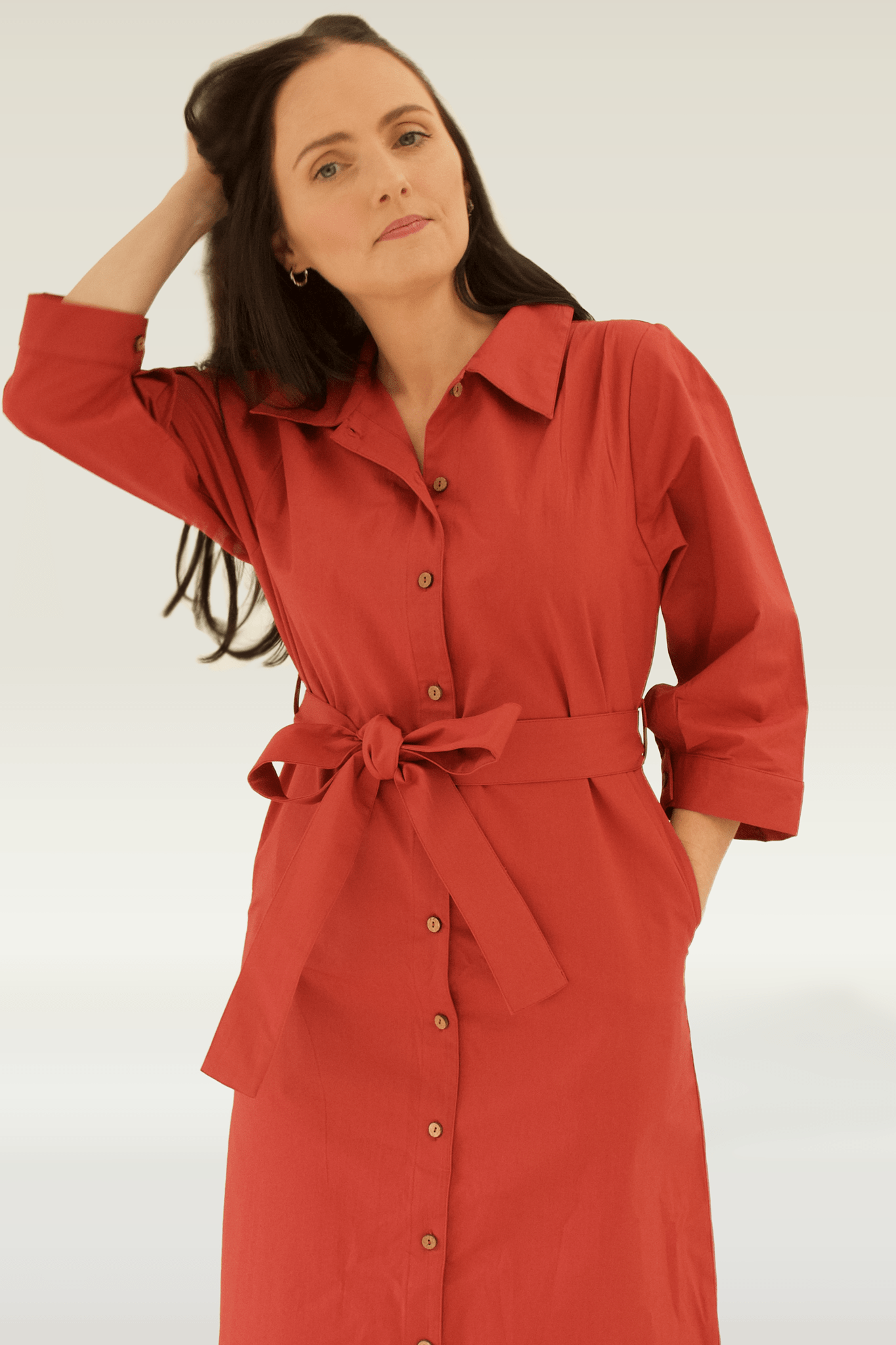 Spruce Shirt Dress - On A Good Day - Dress
