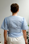 Terrace Wrap Top - Arctic Sky - On A Good Day - Tops
