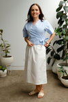 Terrace Wrap Top - Arctic Sky - On A Good Day - Tops